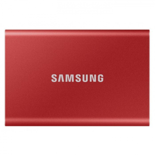Внешний SSD Samsung T7 1TB USB-C красный (MU-PC1T0R/ WW) (MU-PC1T0R/WW)