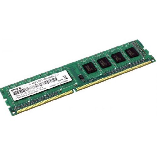 Память оперативная/ Foxline DIMM 4GB 1600 DDR3 CL11 (512*8) hynix chips