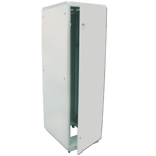 Шкаф телекоммуникационный напольный 27U (600x800) дверь металл (2 места) (ШТК-М-27.6.8-3ААА)