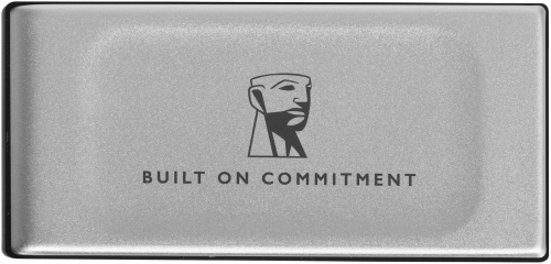Твердотельный накопитель/ Kingston External SSD XS2000 BOC, 2000GB, Type-C, USB 3.2 Gen 2x2, R/ W 2000/ 2000MB/ s, IP55, 70x33x14mm, Silver (60 мес) (SXS2000/2000GA) фото 2