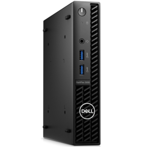 *Компьютер Dell Optiplex 3000 Micro i3 12100T/ 8Gb/ SSD 256Gb/ Linux/ m/ черный [] (1928593)