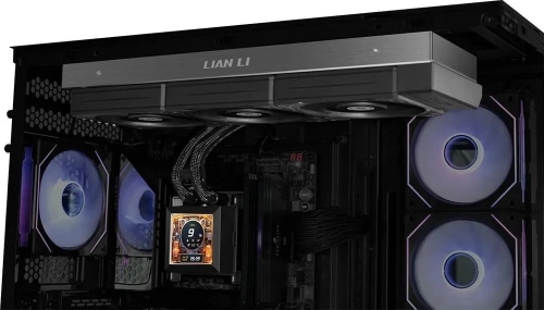 Система водяного охлаждения Lian-Li HydroShift LCD 360S Soc-AM5/ AM4/ 1700 Al+Cu LCD 330W Ret (G89.GHSLCD36SB.R0) фото 4