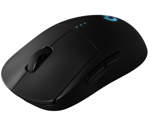 Мышь Logitech G Pro черный оптическая (25600dpi) беспроводная USB2.0 (7but) (910-005274)