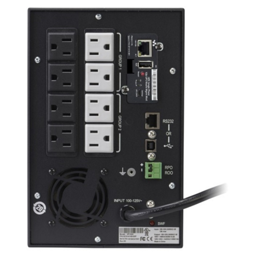 ИБП HPE UPS T1500 G5 1500VA/1100W, C14, 8 IEC C13 (Q1F52A) фото 2