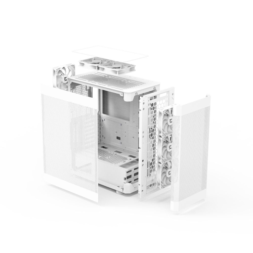 Корпус Zalman Miditower i4 TG White (без БП) (I4 TG WHITE (W/O PSU)) фото 2