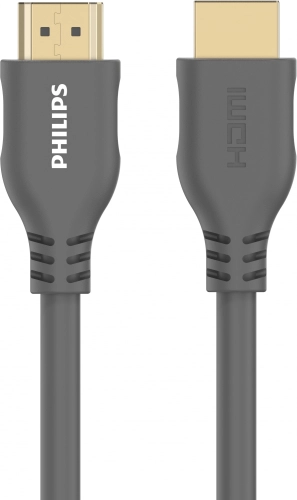 Кабель аудио-видео Philips 8K 60 Гц Ultra HD HDMI (m)/HDMI (m) 1.5м. позолоч.конт. серый (SWV7110C/56)