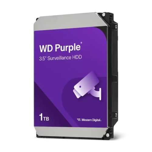 Жесткий диск/ HDD WD SATA3 1Tb Purple Video IntelliPower 5400 6Gb/ s 64Mb 1 year warranty (WD10PURZ-85BDSY0)