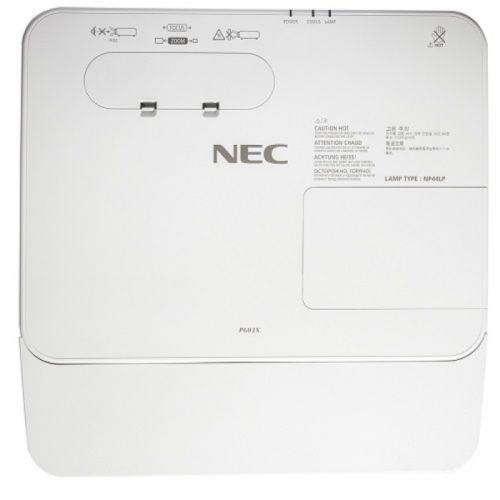 Проектор NEC P603X, LCD, XGA, 6000lm, 20000:1, White фото 3