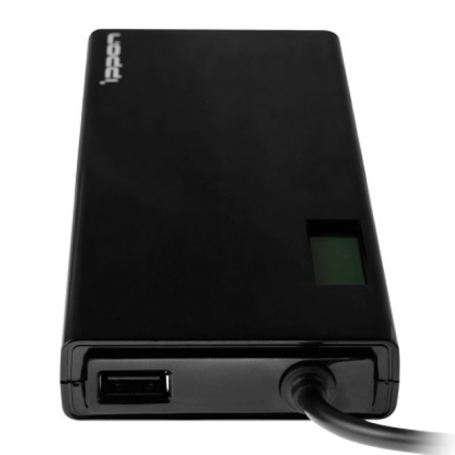 Адаптер питания для ноутбука Ippon SD65U BLACK, автоматический 65W, 15V-19.5V, 8-connectors, 1xUSB 2.1A (SD65U BLACK) фото 3
