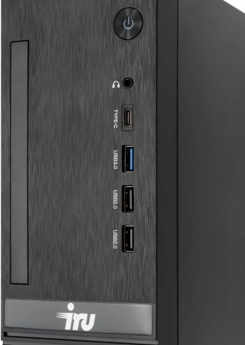 Компьютер IRU 310SC SFF Cel G6900 (3.4) 8Gb SSD256Gb UHDG 710 Windows 11 Pro GbitEth 200W черный (2152525) фото 7