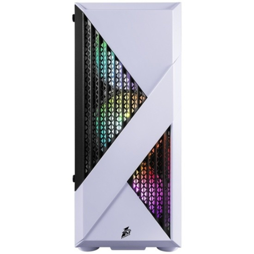 1STPLAYER FIREROSE F3-A White / ATX, TG / 4x120mm LED fans inc. / F3-A-WH-4F1 фото 2