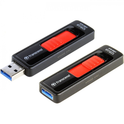 USB Flash накопитель Transcend JetFlash 760 128 Гб USB 3.0 черный (TS128GJF760)