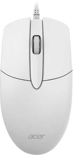 Мышь Acer OMW300 белый оптическая (1200dpi) USB (3but) (ZL.MCECC.01V)