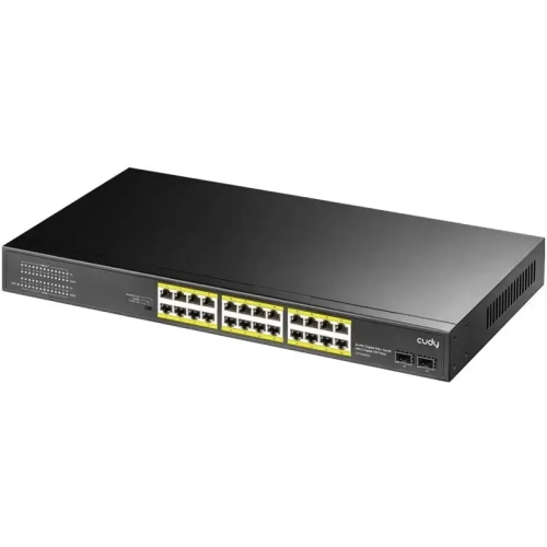 Коммутатор/ 24-Port Gigabit PoE+ Switch with 2 SFP ports 300W (GS1028PS2)
