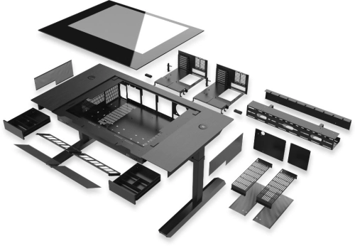 Корпус Lian-Li DK07X черный без БП E-ATX 10x120mm 3x140mm 2xUSB3.0 audio bott PSU (G99.DK07X.10RU) фото 11