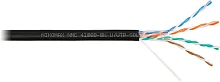 Кабель информационный Nikomax NMC 4100B-BK кат.5E U/UTP 4 пары PE внешний 305м черный