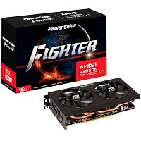 Видеокарта PowerColor RX7600XT Fighter 16GB GDDR6 128bit 3xDP HDMI 2FAN RTL (RX7600XT 16G-F)