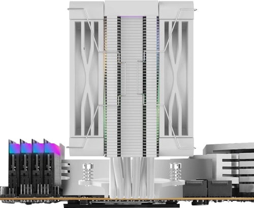 Устройство охлаждения(кулер) Bloody BD-AC230-ARGB1 ARGB Soc-AM5/ AM4/ 1200/ 1700/ 1851 белый 4-pin 22-32dB Al+Cu LCD 230W 715gr Ret (BD-AC230-ARGB1-WH) фото 6