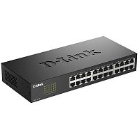Коммутатор D-Link Неуправляемый коммутатор, 24x100Base-TX, корпус металл (DES-1024D/H2A)