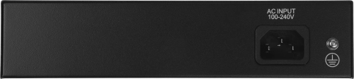 Коммутатор/ 6-Port 10/100/1000M PoE+ Switch, 4-Port 10/100/1000 BASE-T Gigabit PoE+ ports, 2-Port 10/100/1000 BASE-T Gigabit Uplink ports, 802.3at/af, VLAN mode support for port #1 ~ #4, Extend mode support for port #3 ~ #4, Fanless (GS1006P) фото 8