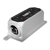 Уличный Ultra PoE удлинитель Gigabit Ethernet до 250м на 1 порт. Порты Ethernet: Вход - 1x10/ 100/ 1000Base-T RJ45; Выход - 1x10/ 100/ 1000Base-T RJ45. Порты PoE: Вход - 1xIEEE 802.3af/ at/ bt/ Passive POE ( (NS-EX-1GP/W)