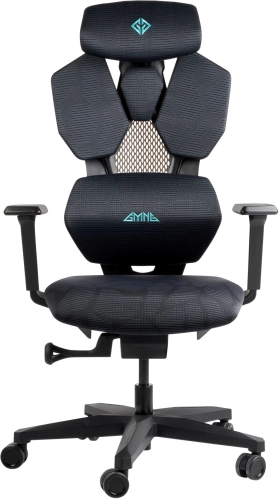 Кресло игровое GMNG GG-CH110B черный сиденье черный сетка/ткань с подголов. крестов. пластик черный пластик черный