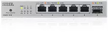 Коммутатор/ Мультигигабитный коммутатор Zyxel XMG-105, 5xRJ-45: 1/ 2.5G, 1xSFP+, настольный, бесшумный (XMG-105-ZZ0101F)