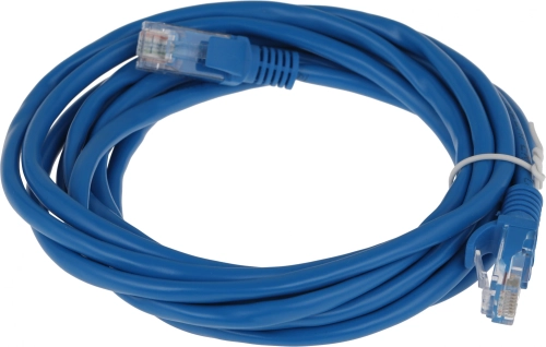 Патч-корд Premier PP12-3M/ B 1000Гбит/ с UTP 4 пары cat5E CCA molded 3м синий RJ-45 (m)-RJ-45 (m) (PP12-3M/B) фото 3