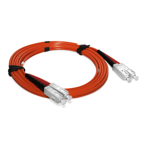 Патч-корд оптический TWT SC-SC, duplex, 50/125, 3m TWT-2SC-2SC/3-M50