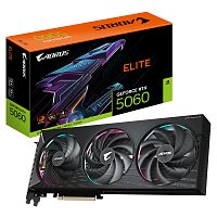 Видеокарта Gigabyte RTX5060 ELITE 8GB GDDR7 128bit 3xDP HDMI 3FAN RTL (GV-N5060AORUS E-8GD)