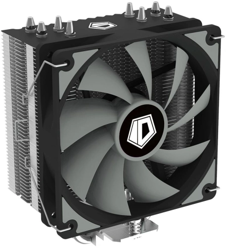 Устройство охлаждения(кулер) ID-Cooling SE-224K-I Soc-1200/1700/1851 серебристый/черный 4-pin 15.2-32.5dB Al+Cu 220W 810gr Bulk (SE-224K-I BULK)