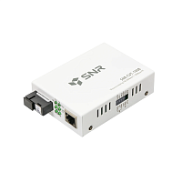 Медиаконвертер/ Медиаконвертер 10/100-Base-T / 100Base-FX, Tx/Rx: 1550/1310нм (SNR-CVT-100B)