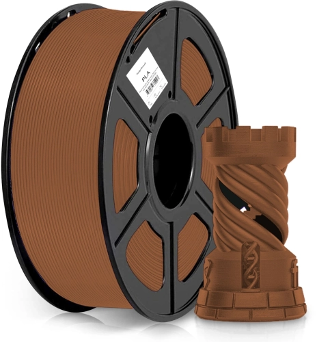 -/ Пластик для принтера 3D Cactus CS-3D-PLA-1KG-COFFEE PLA d1.75мм 1кг L326м 1цв.