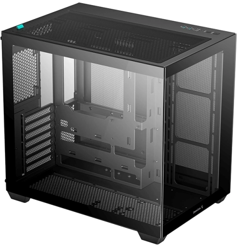 Корпус Deepcool CG530 черный без БП ATX 2x120mm 2x140mm 2xUSB2.0 1xUSB3.0 audio bott PSU (R-CG530-BKNDA0-G-1) фото 2