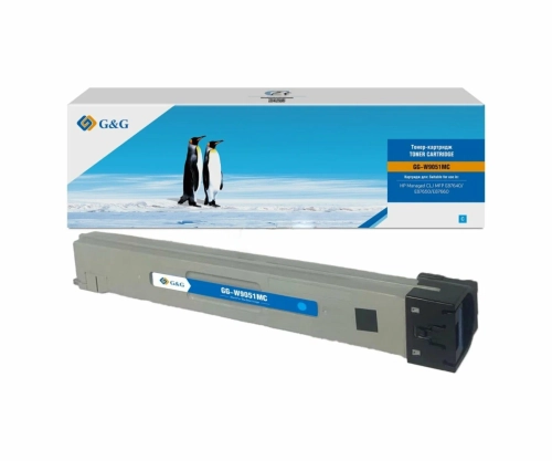 Картридж MPS Cartridge G&G HP для Managed CLJ E75245dn, голубой (35 000 стр.) (GG-W9021MC)