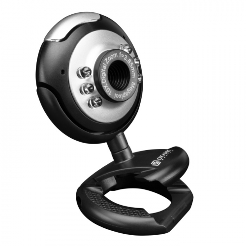 Web-камера Оклик OK-C8825 черный, 0.3Mpix, 640x480, CMOS, USB2.0 с микрофоном фото 2