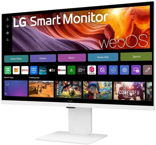 Монитор LG 31.5 UltraFine 32U830SA-W белый IPS LED 5ms 16:9 HDMI M/ M матовая HAS Piv 1200:1 400cd 178гр/ 178гр 3840x2160 60Hz 4K USB 7.7кг (32U830SA-W.ARUZ) фото 2