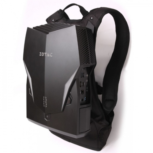 Компьютер портативный Zotac VR GO 2.0 Backpack/ Core i7-8700T/ 16GB/ 240GB SSD/ noDVD/ GeForce GTX 1070 16GB/ WiFi/ BT/ Win10 (617270) (ZBOX-VR7N72-BE-W3C) фото 2