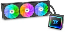 Система водяного охлаждения Thermaltake TH360 V3 ARGB Soc-AM5/AM4/1200/1700/1851 черный 4-pin 37.8dB Al Ret (CL-W466-PL12SW-A)