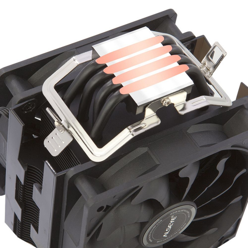 Вентилятор ALSEYE S120D-B Universal, TDP 135W, 2x120FAN, 4 heat pipe, PWM, RTL{20} (874258) (AS.01.07.0019) фото 4