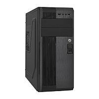 Exegate EX283221RUS Корпус Miditower ExeGate UN-605B Black, ATX, , 2*USB, Audio, замок блокировки кнопки питания