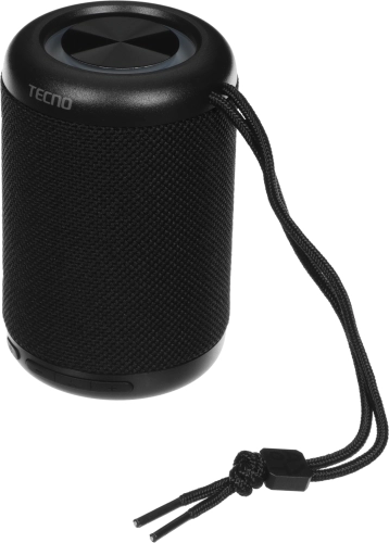 Колонка порт. Tecno S3 Square черный 3W 1.1 BT 2000mAh (S3) (S3#MLN) фото 2