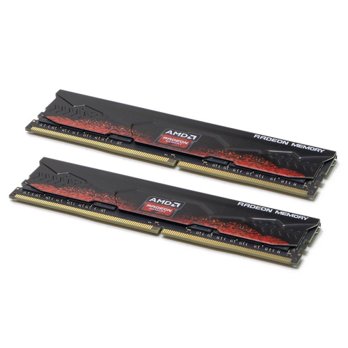 Модуль памяти AMD Radeon™ R9 Gamer Series Gaming Memory R9S432G4006U2K 32GB DDR4 4000 Long DIMM Non-ECC, CL16, 1.35V, Heat Shield, Kit (2x16GB), RTL (183511) {6}