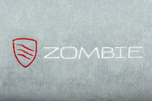 Кресло игровое Zombie Drift/ F серо-голубой/ черный крестов. пластик подст.для ног (ZOMBIE DRIFT/F GBL) фото 12