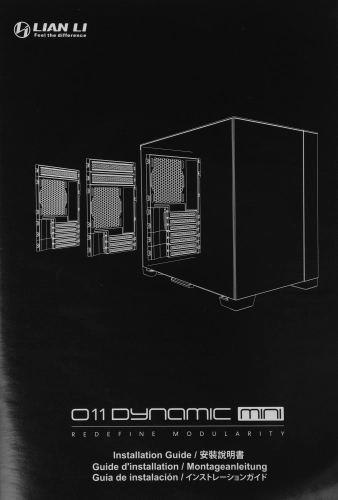 LIAN LI PC-O11 Dynamic Mini Black, Small Case: ATX, Micro-ATX, Mini-ITX, 2xUSB 3.2, 1xUSB 3.2 Type C, 1xAudio, Included Fans: none (G99.O11DMI-X.00) фото 16