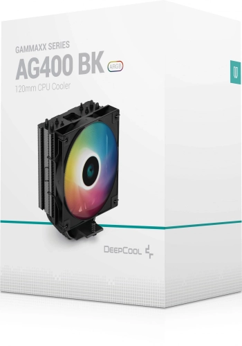 Кулер для процессора Deepcool AG400 BK ARGB (R-AG400-BKANMC-G-2) фото 10