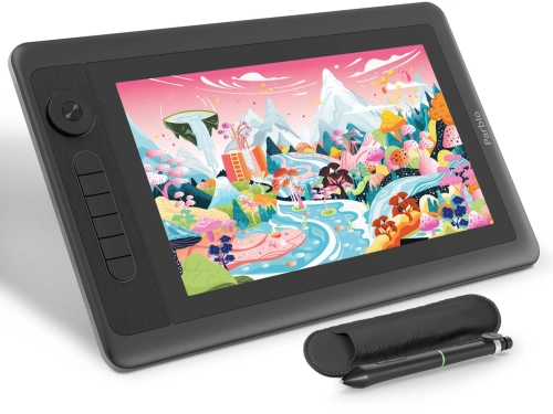 Графический планшет-монитор Parblo Coast12 Pro Gen 2 USB Type-C/ USB/ HDMI черный (COAST12 PRO V2)