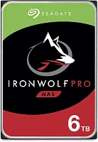 Жесткий диск/ HDD Seagate SATA3 6Tb IronWolf PRO 7200 256Mb 1 year warranty (ST6000NT001)