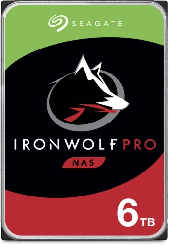 Жесткий диск/ HDD Seagate SATA3 6Tb IronWolf PRO 7200 256Mb 1 year warranty (ST6000NT001)