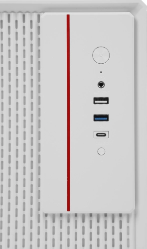 Корпус Accord M3301 белый без БП mATX 1xUSB2.0 1xUSB3.0 1xUSB3.1 audio bott PSU (ACC-M3301W) фото 6